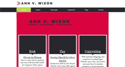 Desktop Screenshot of annwixon.com